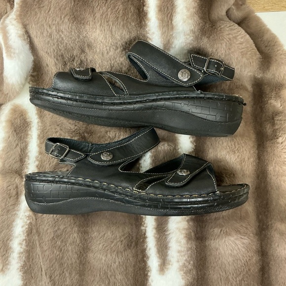 Women’s PROPET Black Women's Sandals Sz 10 - Picture 3 of 5